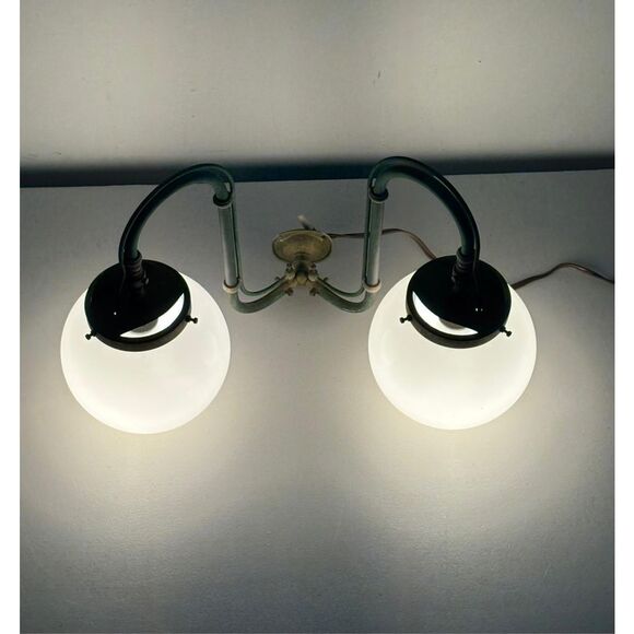 Antique Sugg Gas Lighting Copper Double Arm Wall Sconce Victorian Era London - Picture 4 of 15